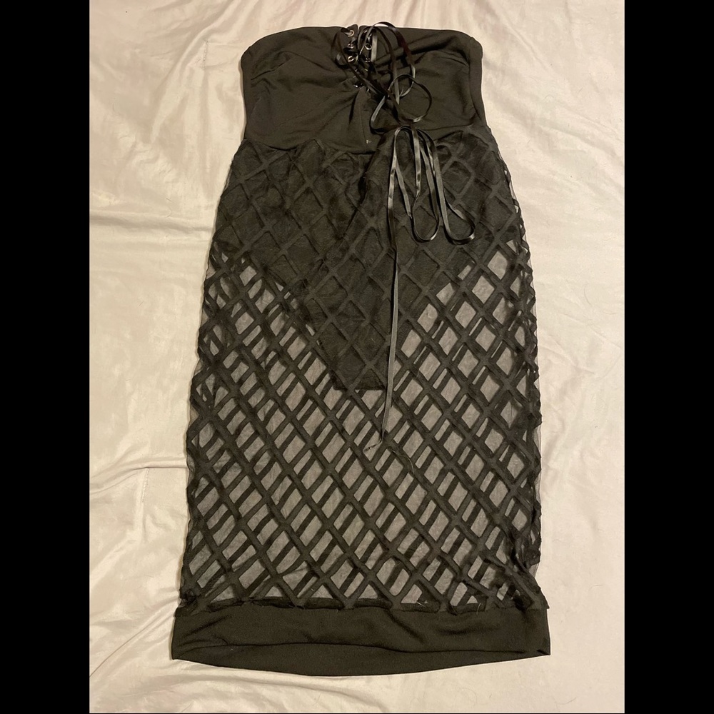 Fashion Nova Sheer Skirt